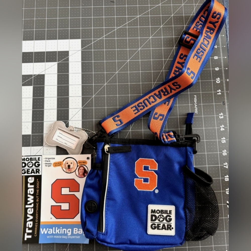 NWT Syracuse Blue and Orange Walking Bag